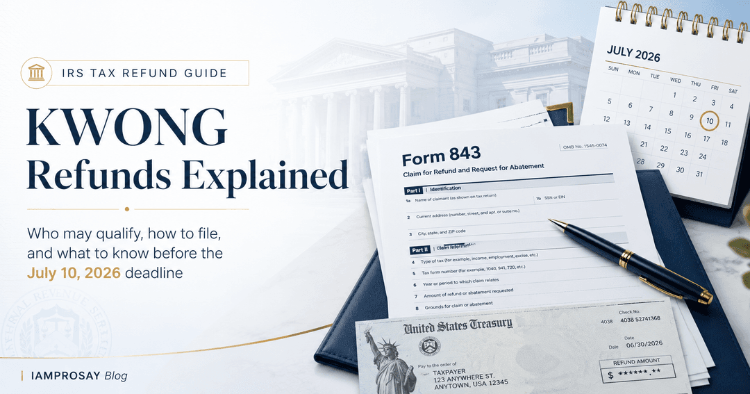 KWONG Refunds: Who Qualifies Before July 10, 2026